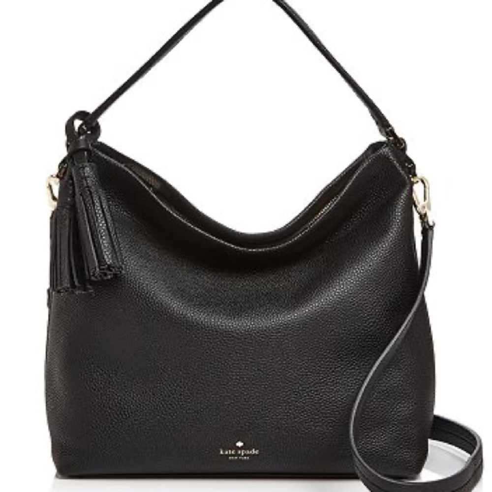 Kate Spade Orchard Street Natalya Leather Pebbled Hobo Bag